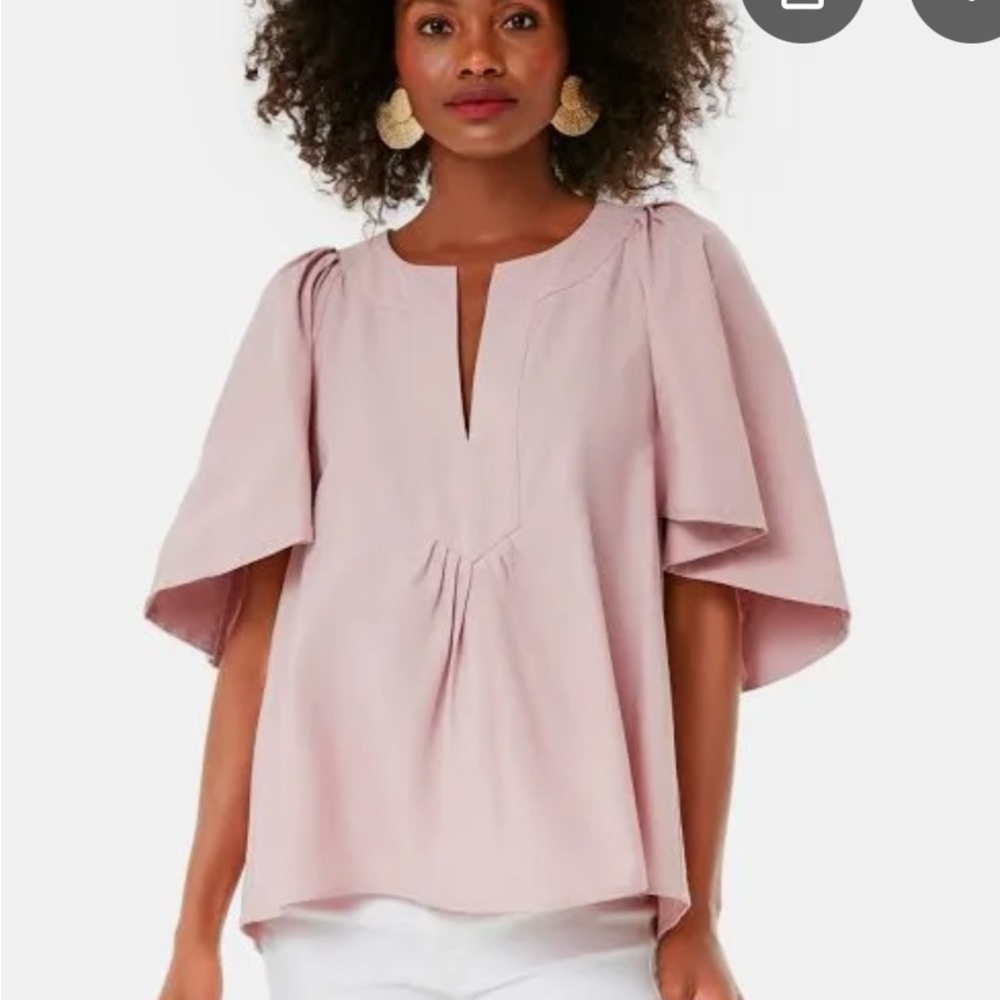 Tuckernuck Pomander Place Flutter Sleeve top